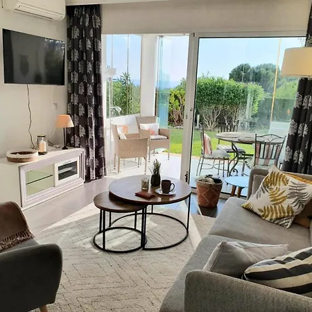 Modern 2 Bed Garden With Seaview In Beautiful Miraflores Jardin C La Cala De Mijas